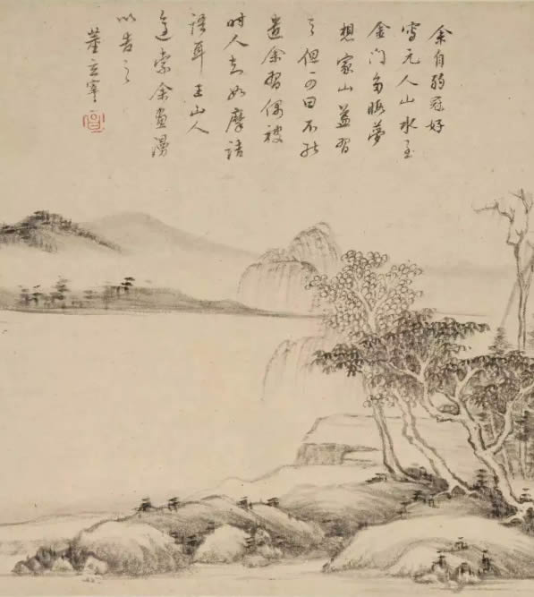 董其昌《画禅三绝》：书画里的“禅修现场”